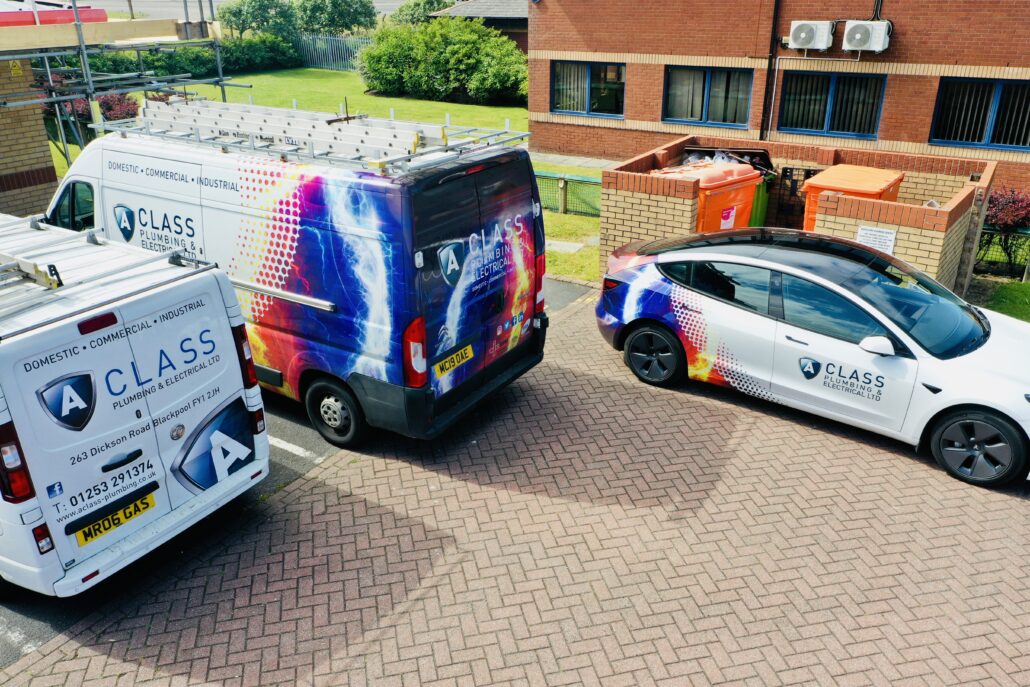 Image of A Class vans at MC Dental.